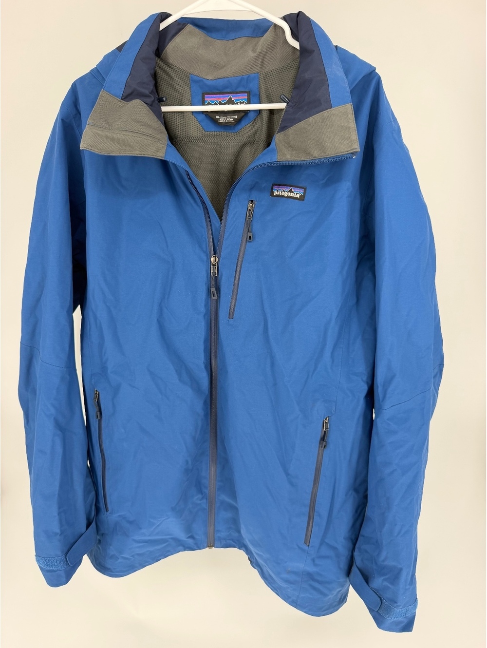 Patagonia Men's Utility Jacket XL Blue Nylon Polyester